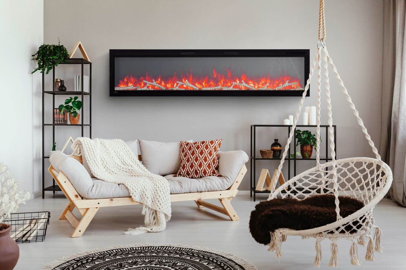 Napoleon Bbq NEFL42CFH1 Entice 42 Wall-Hanging Electric Fireplace