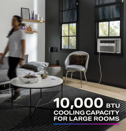 PWJV10WWF GE Profile™ 10,000 BTU Inverter Smart Ultra Quiet Window Air Conditioner for Medium Rooms up to 450 sq. ft.