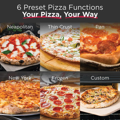 Frigidaire FRPO120B Countertop Pizza Oven with Air Fry and Oven Cooking Modes