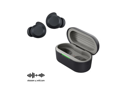 BUDSAUSALBK LG xboom Buds by will.i.am  Bluetooth Earbuds  xboom Signature Sound with Graphene Driver, Black
