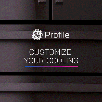 PJD23BYWFS GE Profile™ ENERGY STAR® 23.3 Cu. Ft. Smart Counter-Depth Fingerprint Resistant 4-Door French-Door Refrigerator with Door In Door