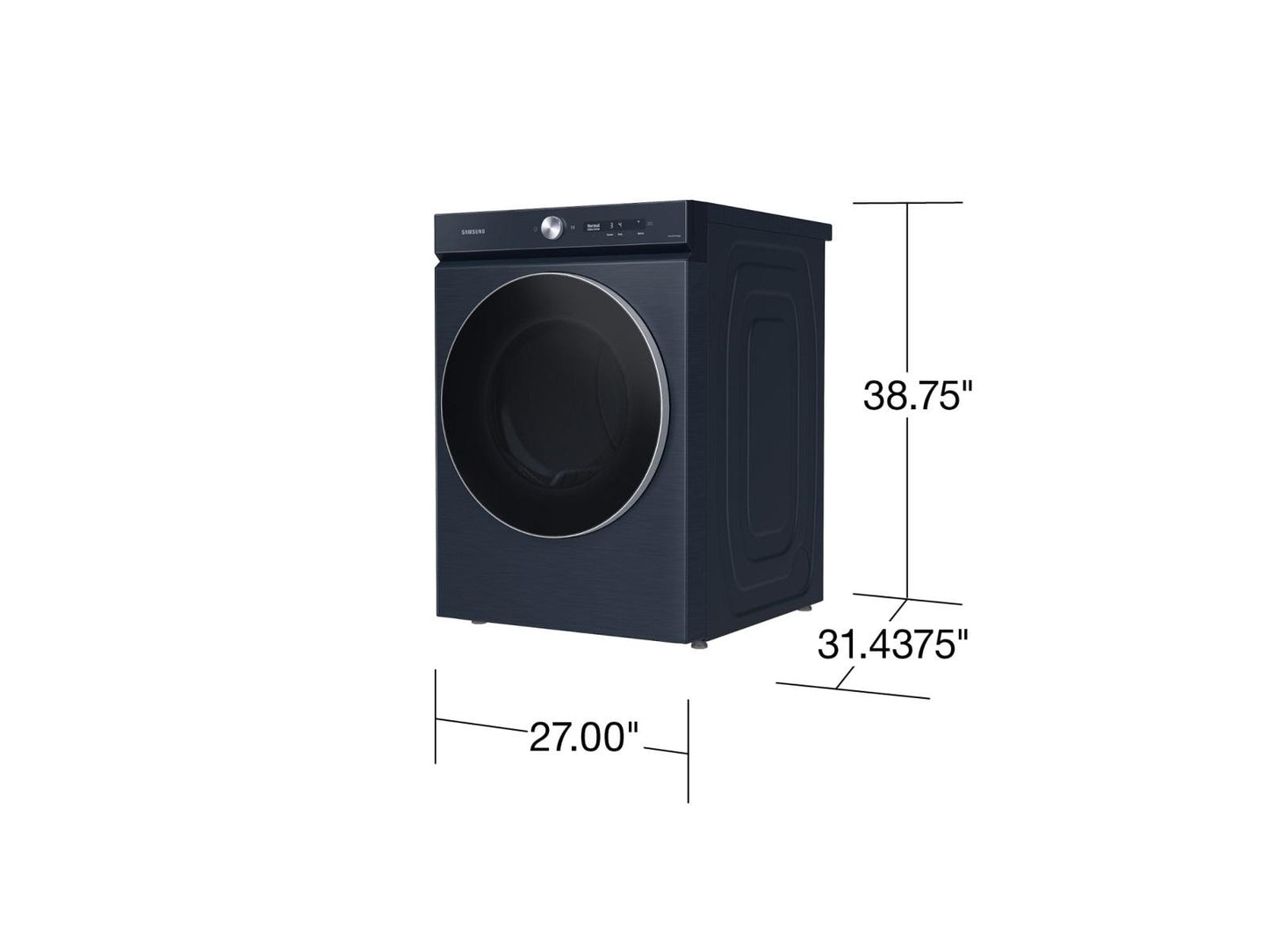 Samsung DVG53BB8900D Bespoke AI Front Load Gas Dryer Super Speed Dry  AI OptiDry™  7.6 cu.ft.