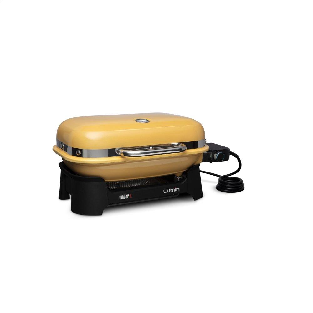 Weber Lumin Compact Electric Grill - Golden Yellow