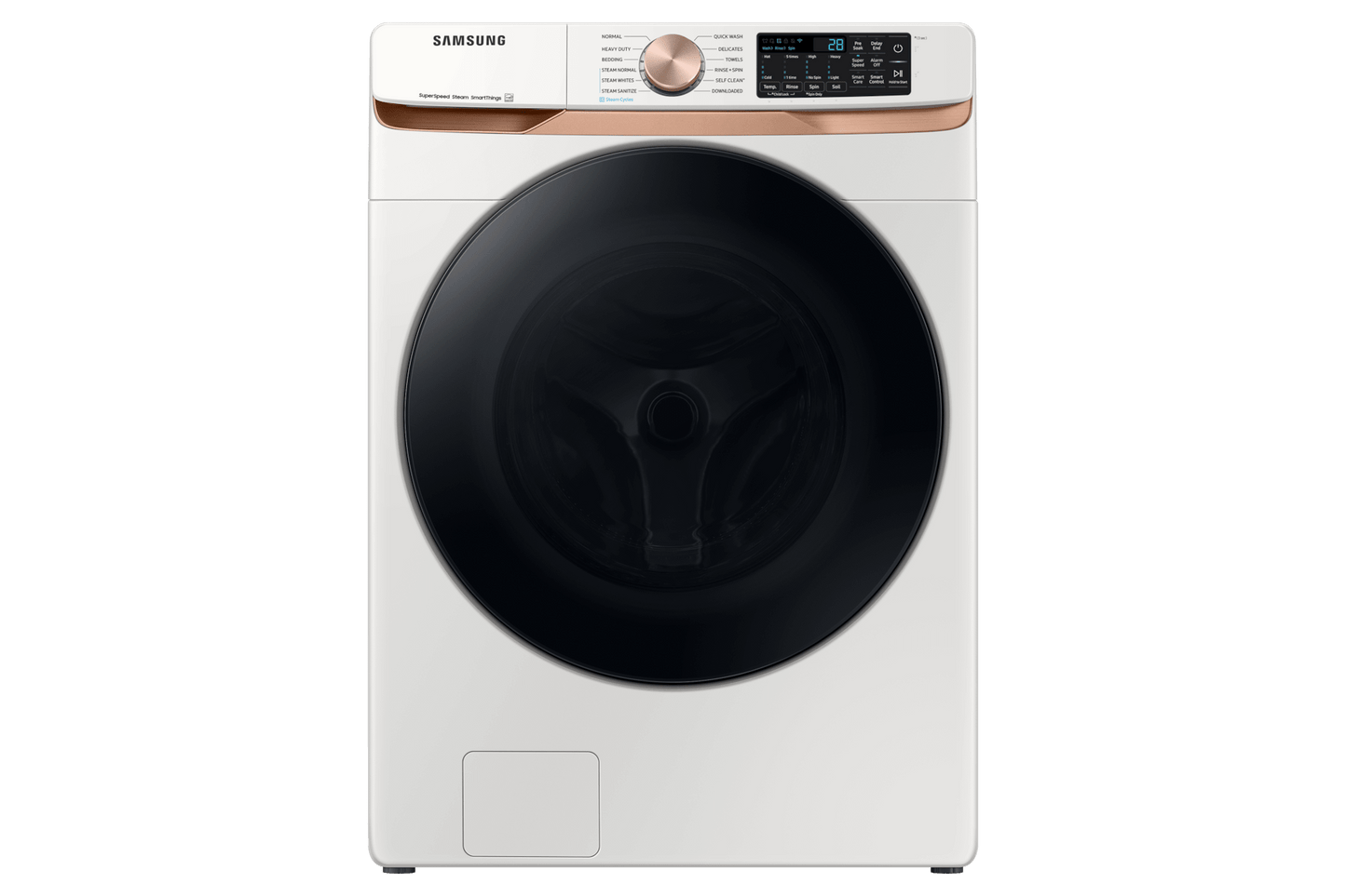 Samsung WF50BG8300AE Front Load Washer Super Speed Wash  Steam Wash  5.0 cu.ft.