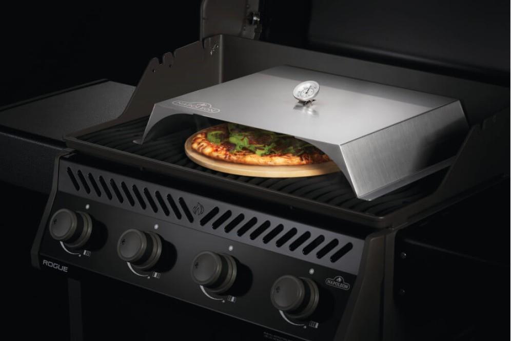 Napoleon Bbq 71200 Pizza Stainless Steel Add-on/Oven for Gas Grills