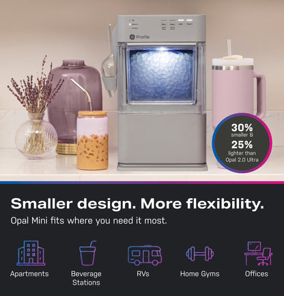 P4NM20BZLG GE Profile™ Opal™ Mini Nugget Ice Maker