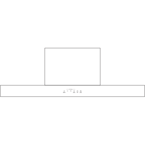 Cafe UVW8361SLSS 36" Designer Wall Mount Hood w/ Dimmable LED Lighting