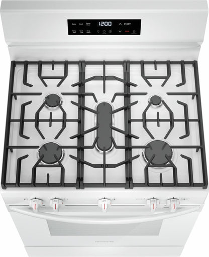 Frigidaire FCRG3062AW 30" Gas Range with Quick Boil