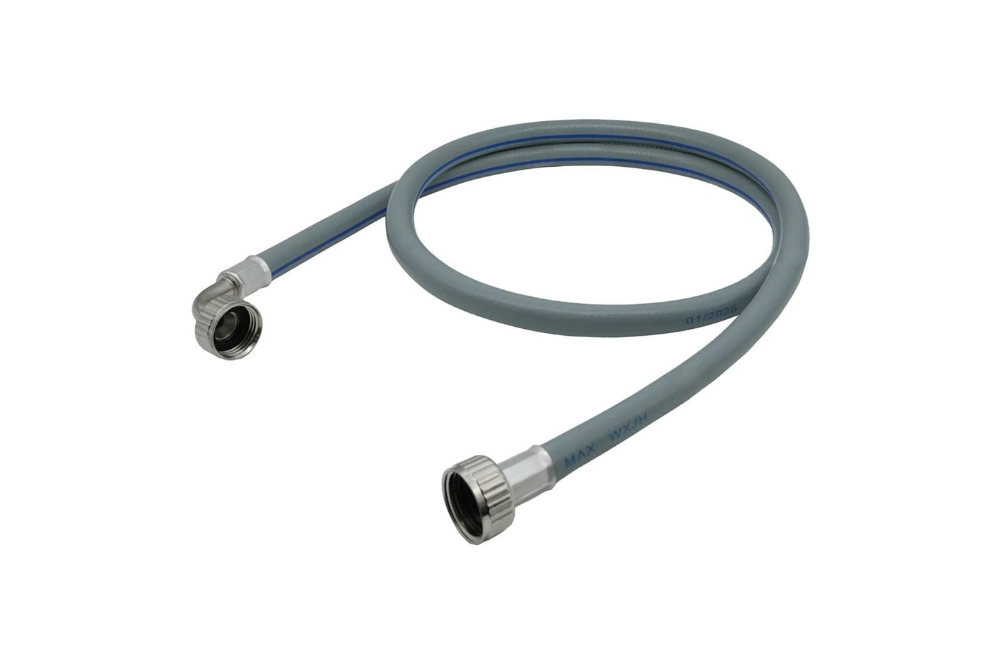 AGF04127475 LG Accessories 4.9 ft. Universal Rubber Washing Machine Hose with Elbow (2-Pack)