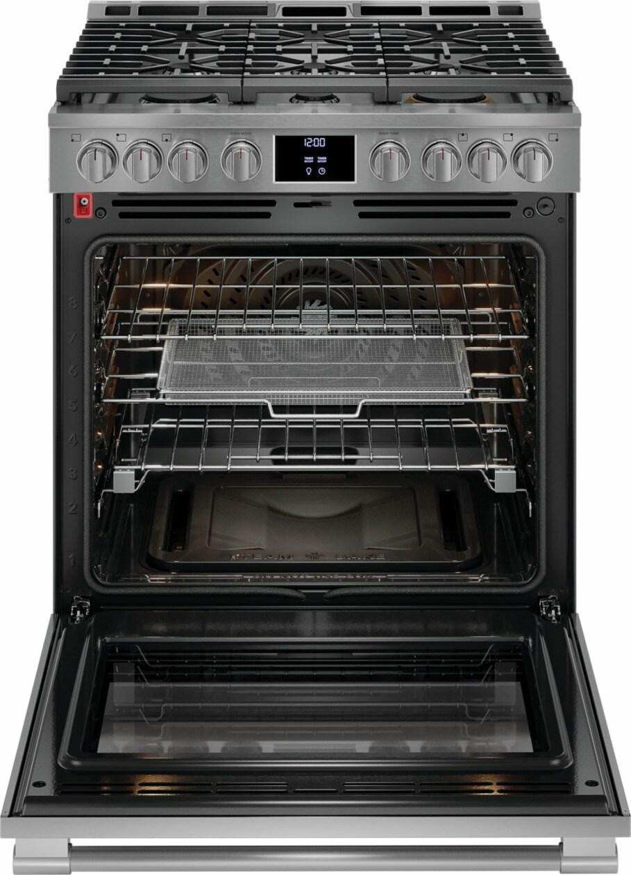 Frigidaire Professional 30" Gas Range with No Preheat and Air Fry