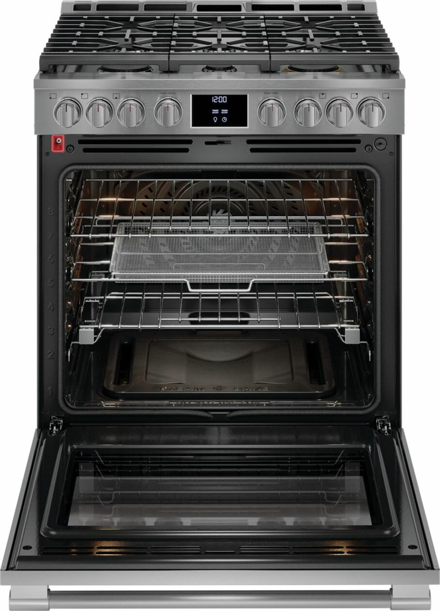 Frigidaire Professional 30" Gas Range with No Preheat and Air Fry