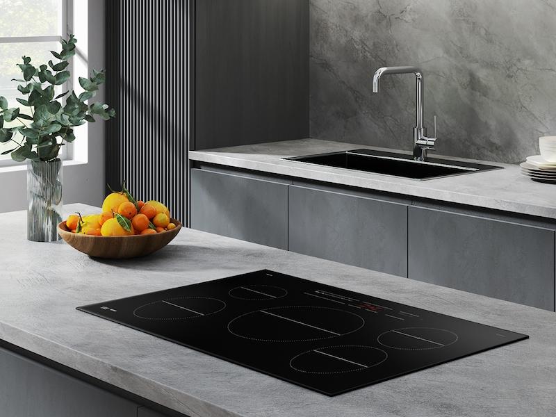 Samsung NZ36C3060UK 36" Smart Induction Cooktop with Wi-Fi in Black