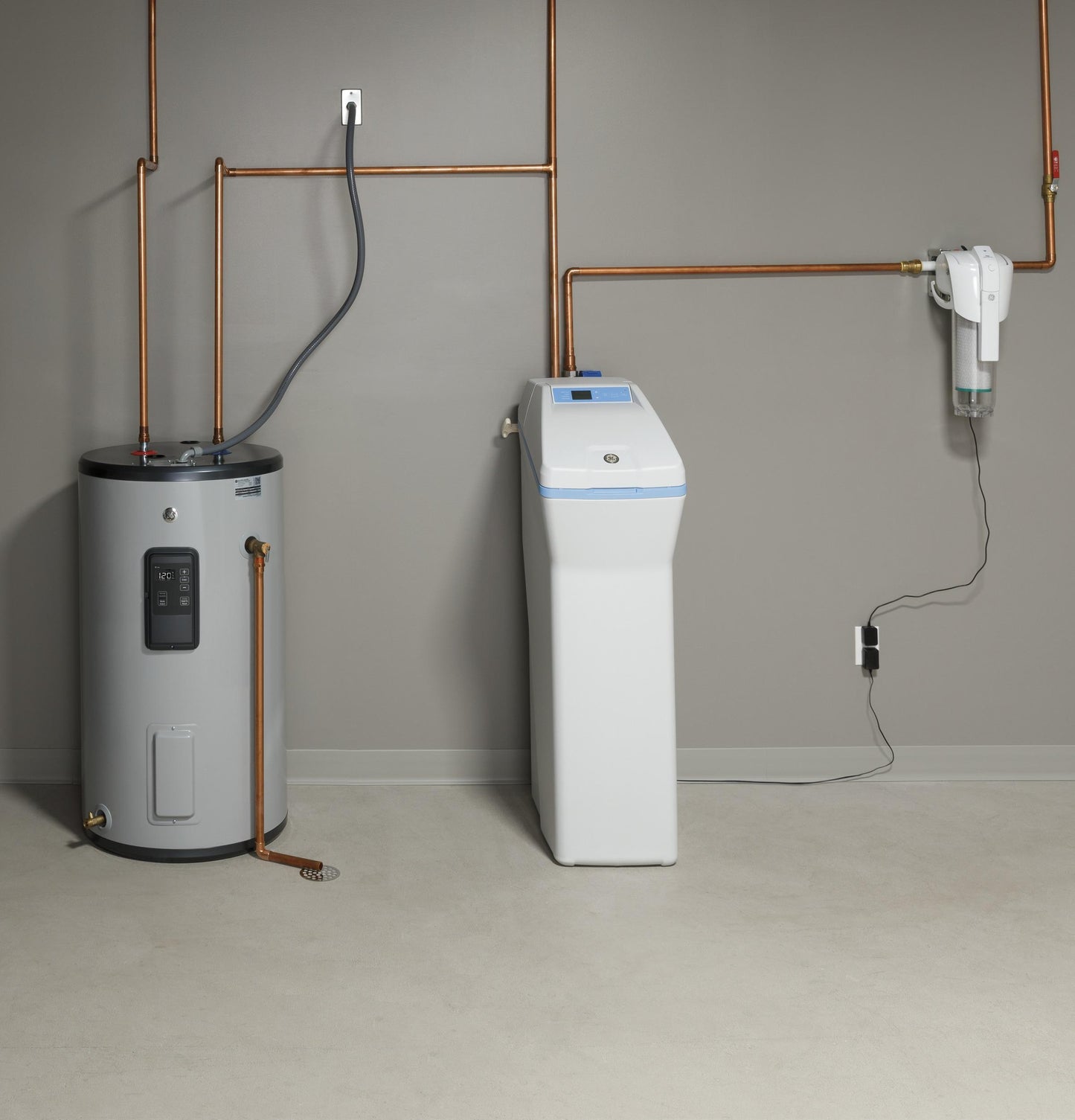 GE30S10BLM GE® Smart 30 Gallon Short Electric Water Heater