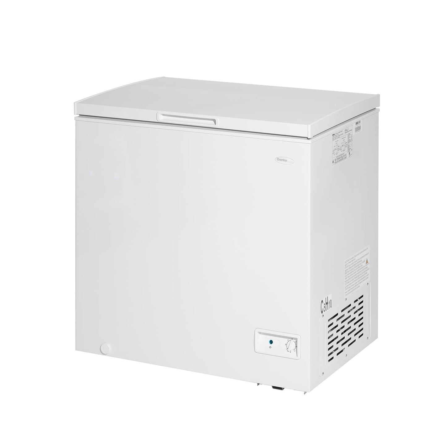 DCF070A6WM Danby 7.0 cu. ft. Square Model Chest Freezer in White