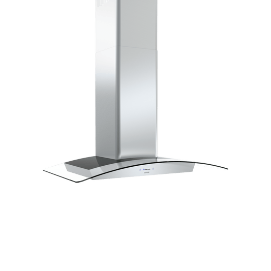 Zephyr ZRVE30BGC Ravenna, Wall, 30", SS+Clear Glass, ACT, LED