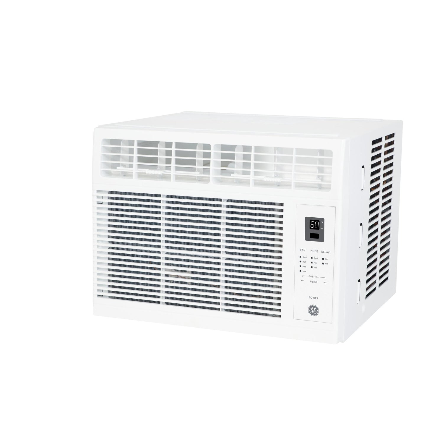 AHW05LZ GE® 5,000 BTU Electronic Window Air Conditioner for Small Rooms up to 150 sq ft. in White size 12 9/16 H x 16 7/16 W x 15 D