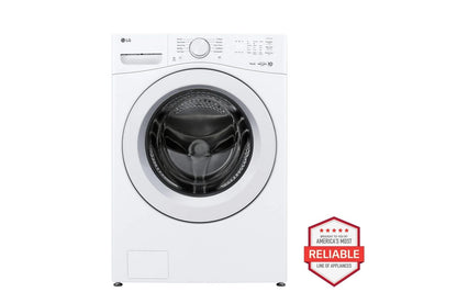 Lg WM3420CW 4.5 cu. ft. Ultra Large Capacity Smart Front Load Washer