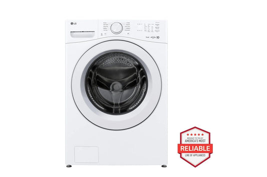 Lg WM3420CW 4.5 cu. ft. Ultra Large Capacity Smart Front Load Washer