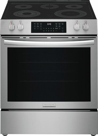 Frigidaire GCFE3059BF 30" Front Control Electric Range with Total Convection