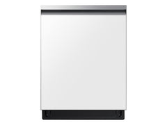 Samsung DW80CB545012AA Bespoke AutoRelease Smart 46dBA Dishwasher with StormWash™ in White Glass