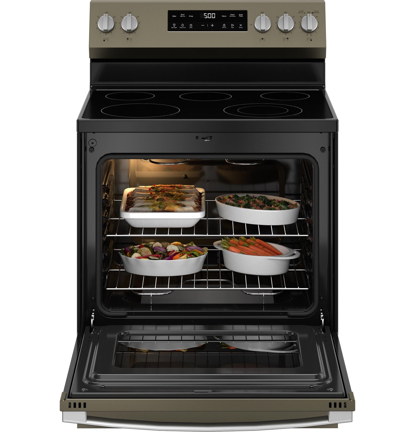 GRF500PVES GE® ENERGY STAR® 30" Free-Standing Electric Range with Crisp Mode