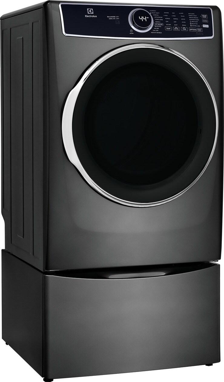 ELFE7637AT Electrolux Front Load Perfect Steam™ Electric Dryer with Balanced Dry™ and Instant Refresh - 8.0 Cu. Ft.