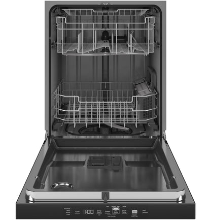 GDT595HYYFS GE® ENERGY STAR® Top Control Hybrid Tub Dishwasher with Third Rack, Bottle Jets, Dry Boost & 50 dBA