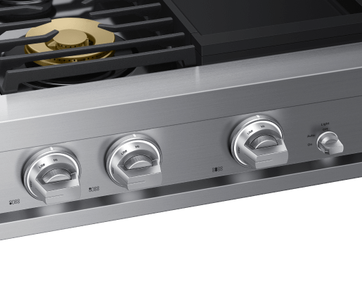 Dacor DTT48T963GS 48" Rangetop, Silver Stainless, Natural Gas/Liquid Propane