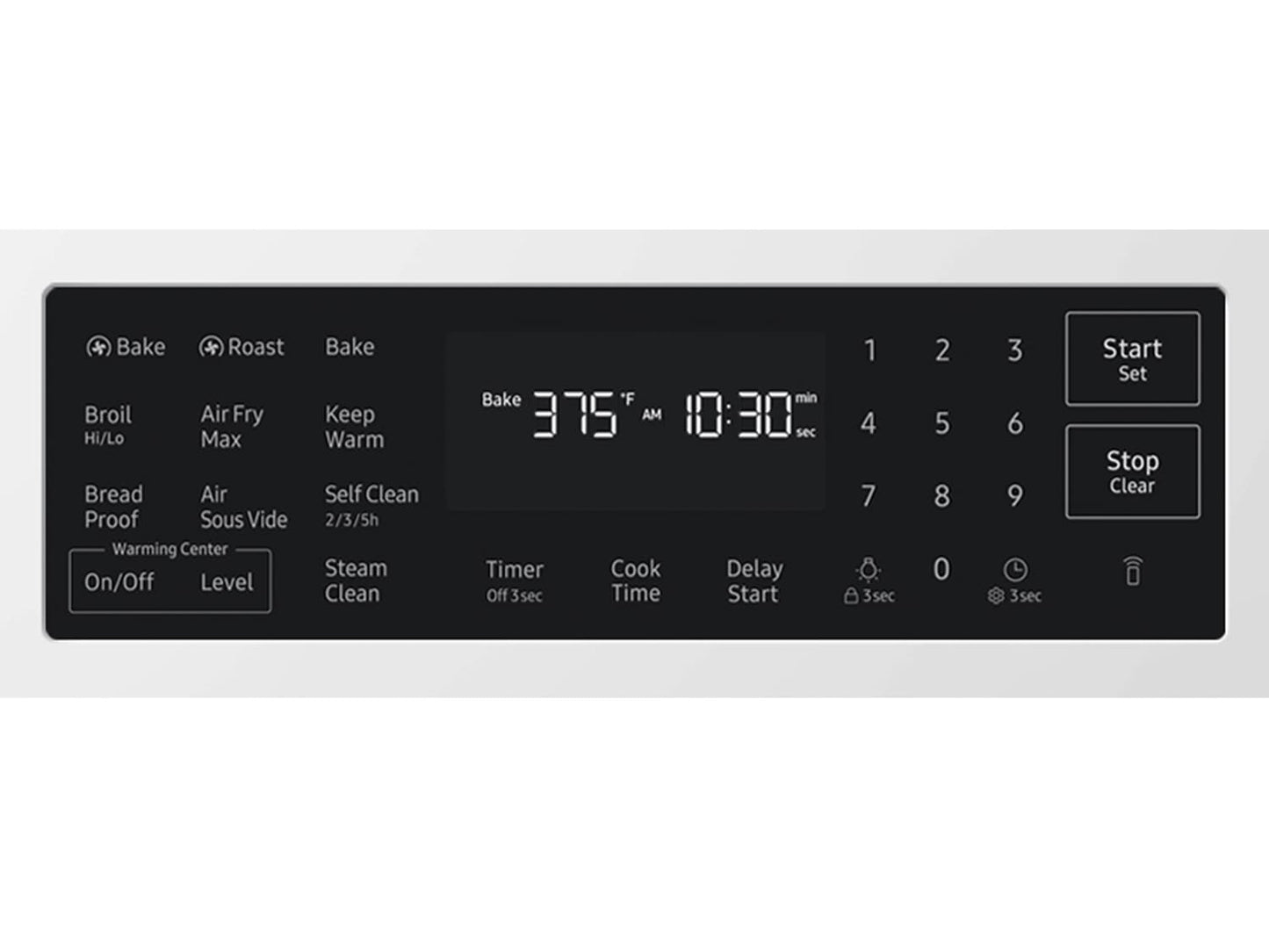 Samsung NSE80H63SW Bespoke Smart Slide-in Electric Range Pro Style Design  Air Fry Max  True Convection