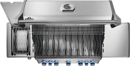 Napoleon Bbq RPS625RSIBNSS2 Rogue PRO-S 625 RSIB with Infrared Side and Rear Burner , Natural Gas, Stainless Steel