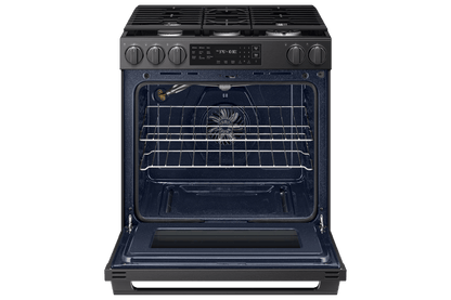 Samsung NSG80H60SE Bespoke Smart Slide-in Gas Range Pro Style Design  Air Fry Max  True Convection