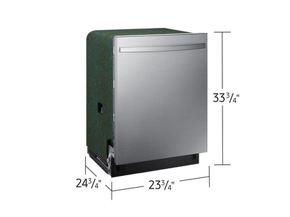 Samsung DW80CG4051SR Dishwasher with 3rd Rack Autorelease™ Door  Fingerprint Resistant  51dBA