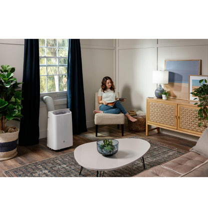 APLS08WWB GE® 8,000 BTU Class Smart Portable Air Conditioner for Medium Rooms up to 350 sq ft. (8,100 BTU DOE)