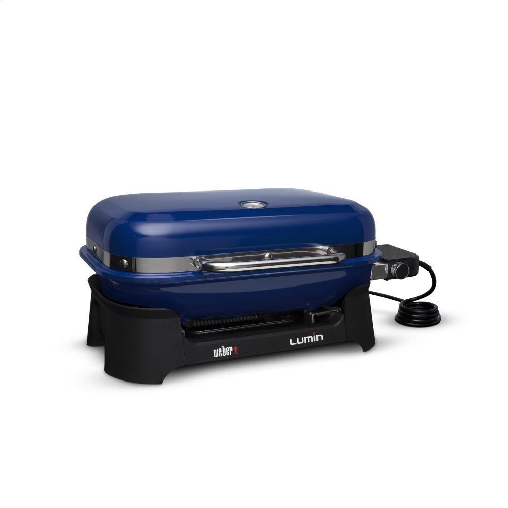 Weber 92300901 Lumin Electric Grill - Deep Ocean Blue