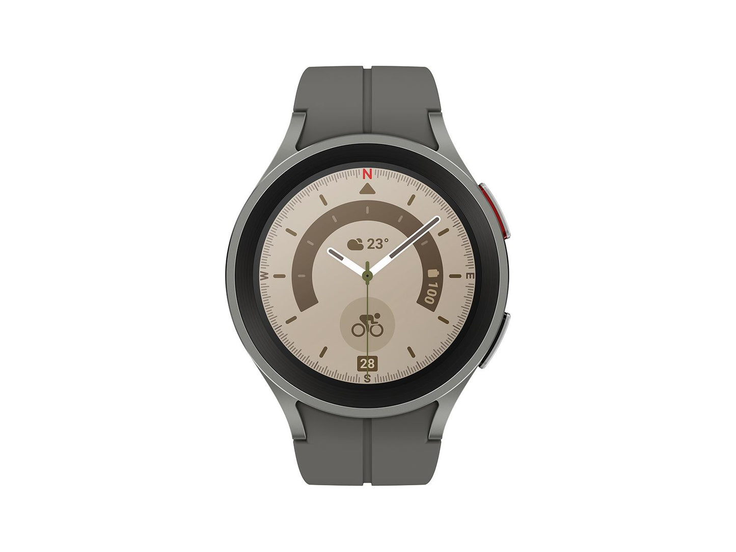 Samsung SMR920NZTAXAA Galaxy Watch5 Pro, 45mm, Gray Titanium, Bluetooth