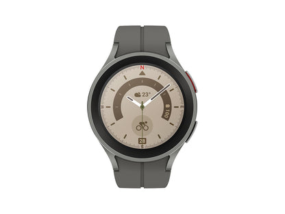 Samsung SMR920NZTAXAA Galaxy Watch5 Pro, 45mm, Gray Titanium, Bluetooth