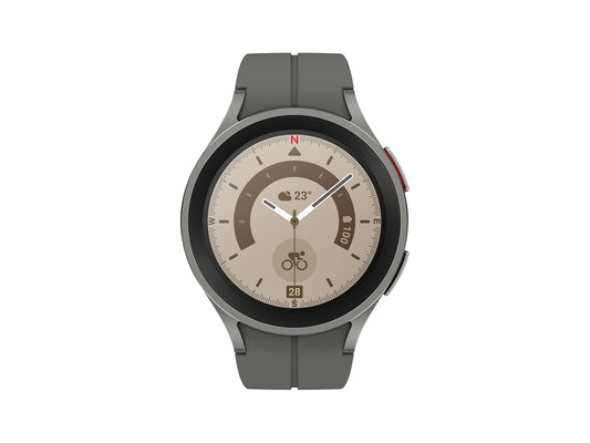 Samsung SMR920NZTAXAA Galaxy Watch5 Pro, 45mm, Gray Titanium, Bluetooth