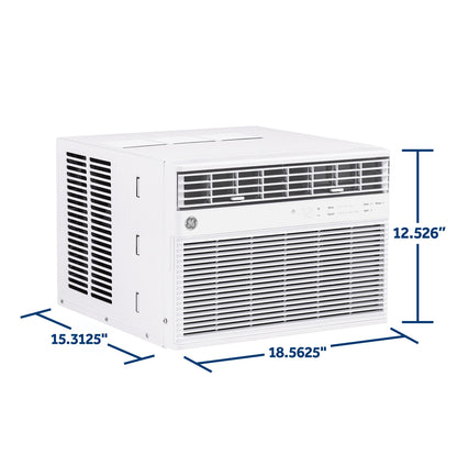AWCS08WWF GE® 8,000 BTU Smart Electronic Window Air Conditioner for Medium Rooms up to 350 sq. ft.