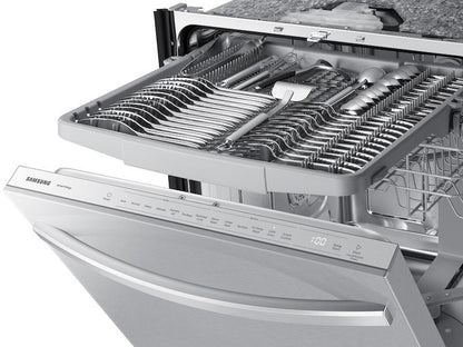 Samsung DW80CG5451SRAA AutoRelease Smart 46dBA Dishwasher with StormWash™ in Fingerprint Resistant Stainless Steel