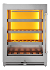 TWC24ULLH Thor Kitchen 24-inch Single Zone Wine Cooler, Left Swing, 45 Wine Bottle Capacity