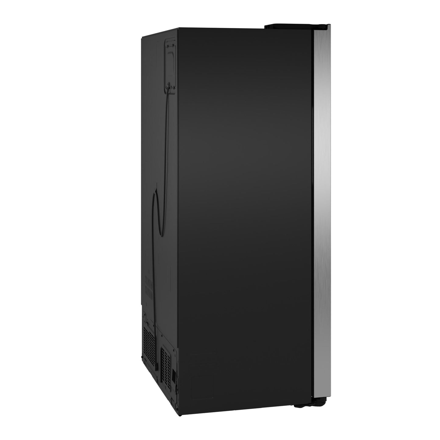 GZS24PYYFS GE® 23.5 Cu. Ft. Counter-Depth Side-By-Side Refrigerator with LED Light Walls and Extra Tall Dispenser