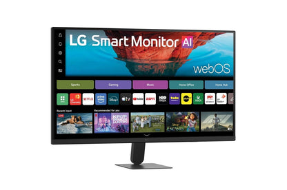 Lg 32U701SBB 32 Inch LG Smart Monitor AI U7s, UHD Monitor for Streaming with webOS