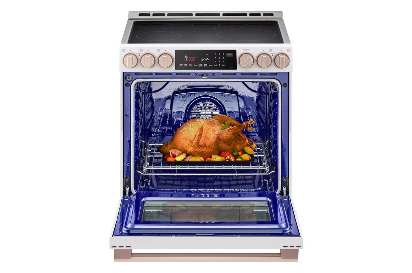 Lg LSIS6338NE 6.3 cu. ft. LG STUDIO Induction Slide-in Range - Stainless Steel