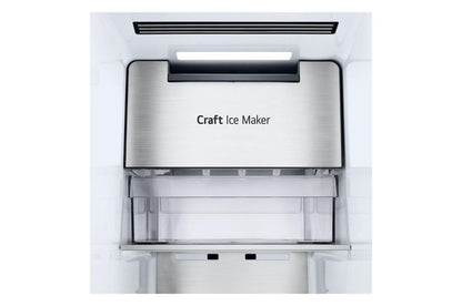 Lg LL27T3530S 27 cu. ft. Smart Side-by-Side Refrigerator with Smooth Touch Ice & Water Dispenser