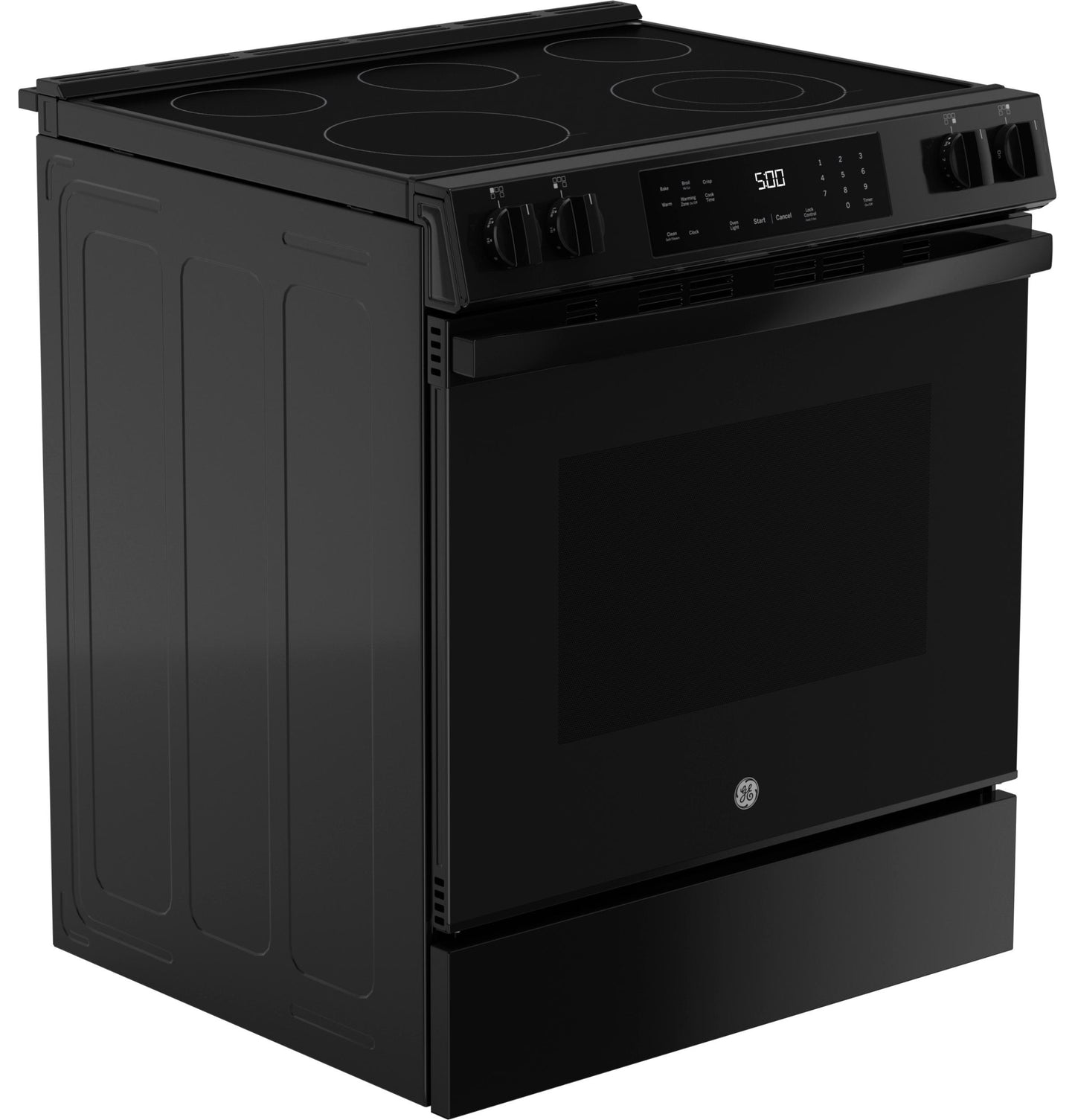 GRS500PVBB GE® ENERGY STAR® 30" Slide-In Electric Range with Crisp Mode