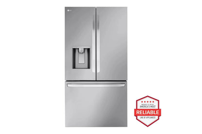 Lg LF31T6230S 31 cu. ft. Standard Depth, 3-Door French Door Refrigerator with Tall Ice & Water Dispenser