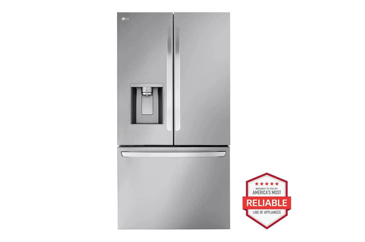 Lg LF31T6230S 31 cu. ft. Standard Depth, 3-Door French Door Refrigerator with Tall Ice & Water Dispenser
