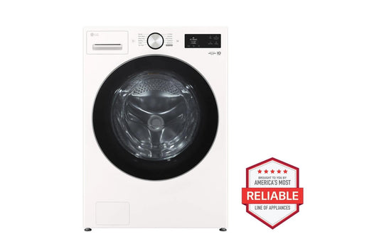 Lg WM5800HAADLGX5801AWD300CAWDP6A 5.0 cu. ft. Front Load Washer and 7.4 cu. ft. Gas Dryer with pedestal washer and drawer in Alpine White