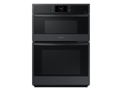 Samsung NQ70CG600DMTAA 30" Microwave Combination Wall Oven with Steam Cook in Matte Black