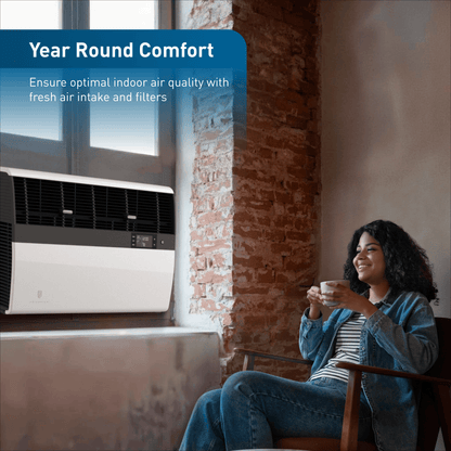 KHVS12B33A Friedrich K hl Inverter 12,000 BTU 230V Smart Window/Wall Air Conditioner with Heat Pump